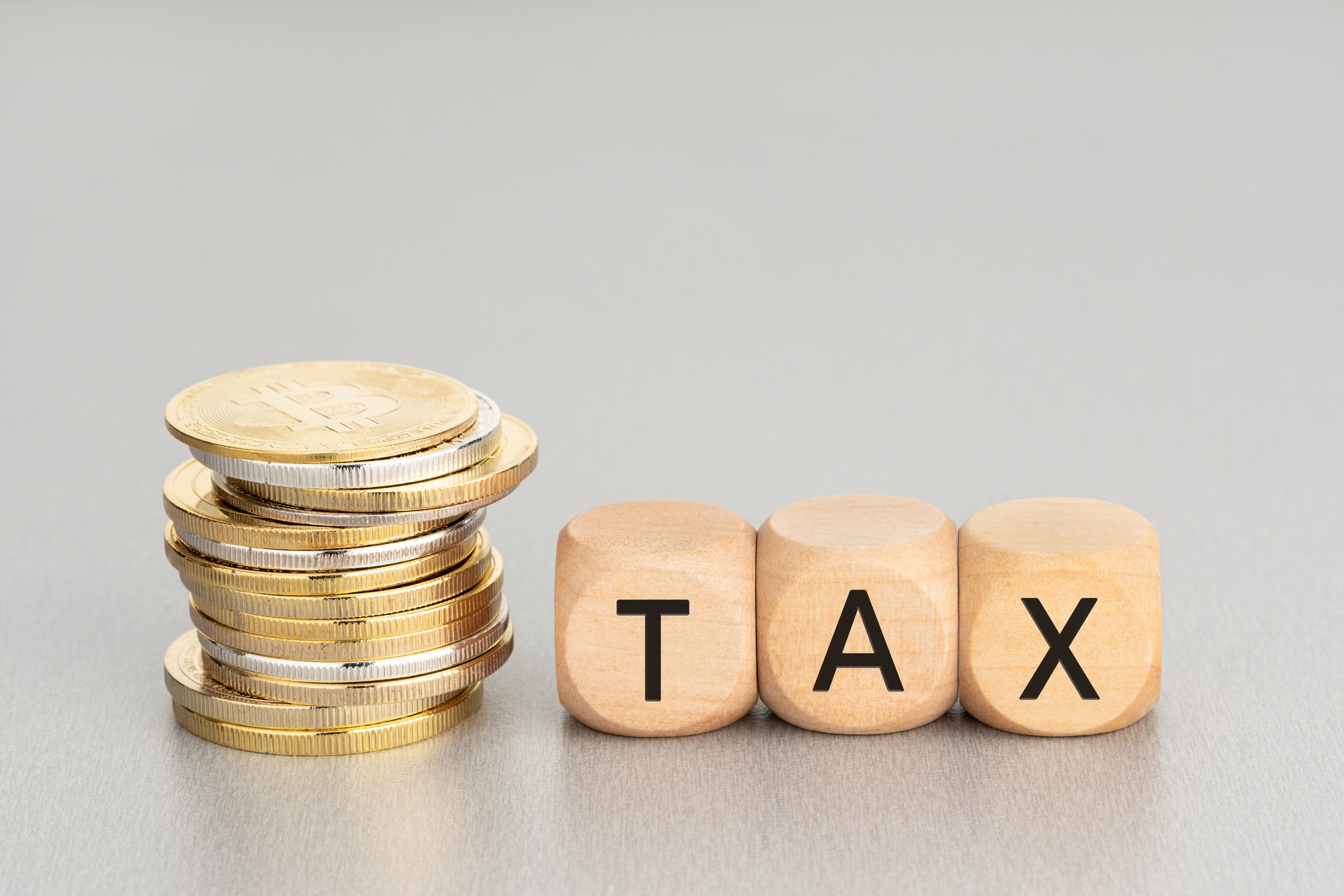 Cryptocurrency Tax concept