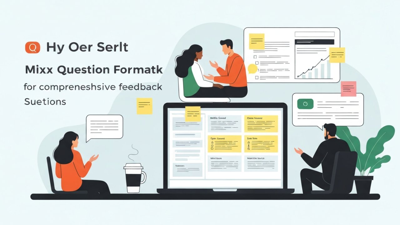 Mixing Question Formats for Comprehensive Feedback
