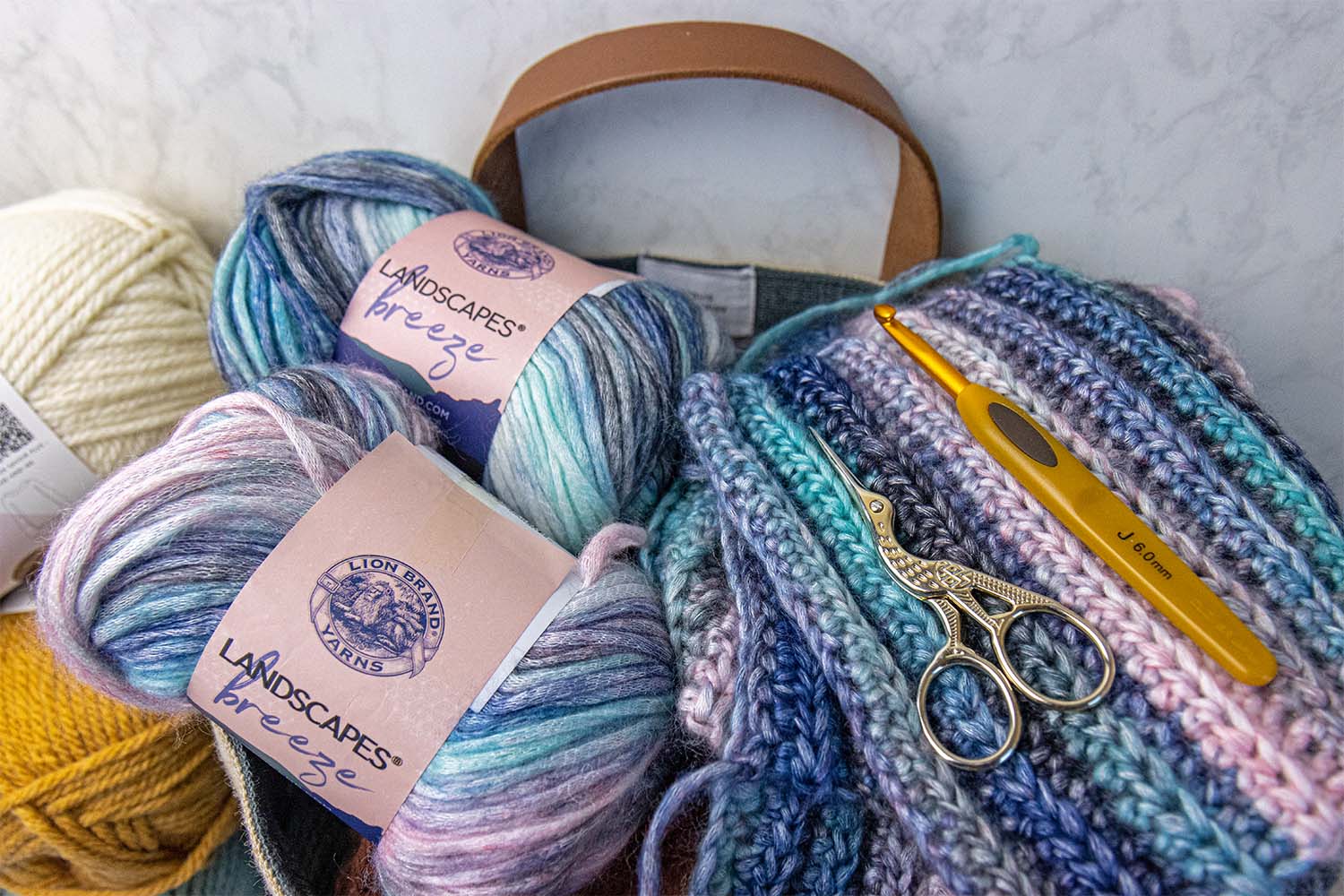 Lion Brand Yarn Review: Landscapes Breeze (2026) | Better Living